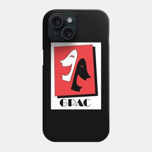 GPAC Logo Black Text Phone Case