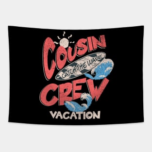 Cousin Crew Vacation Tapestry