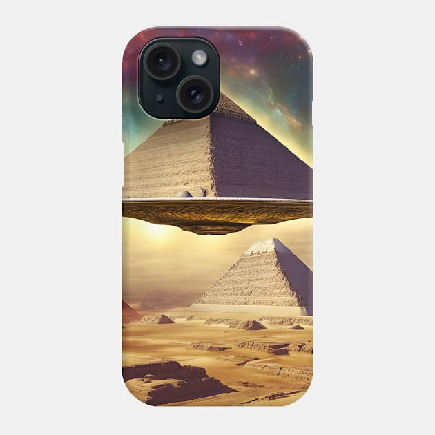 Flying Pyramid Phone Case by Lyvershop