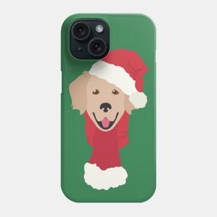 Golden Retriever Christmas Dog Phone Case