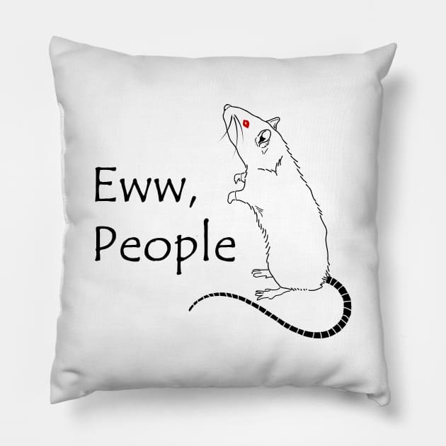 Eww, People Pillow by KickStart Molly