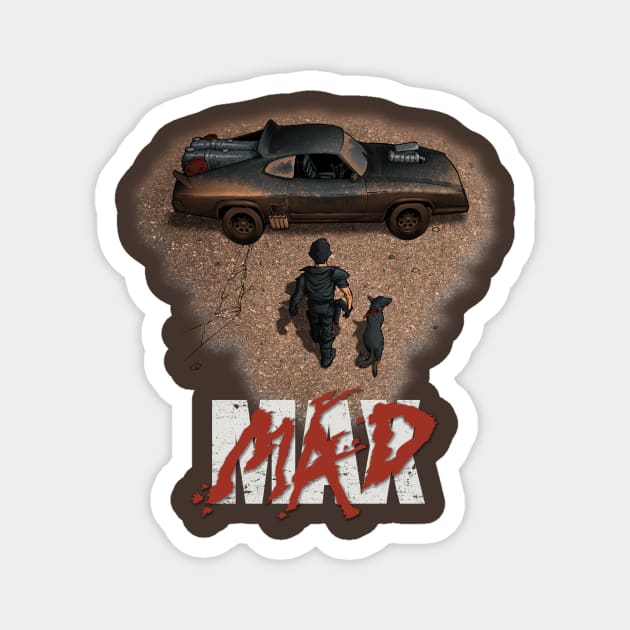 mad max Magnet by TonyCenteno