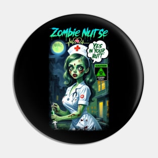 Zombie Nurse Pin