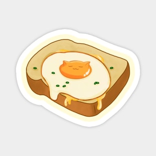 Cheesy Egg Toast Magnet
