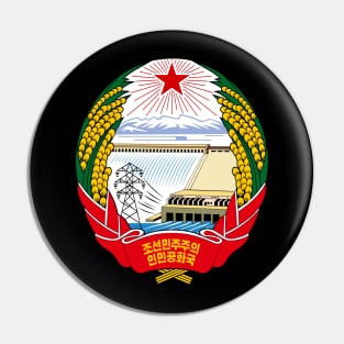 Emblem  of  North  Korea Pin