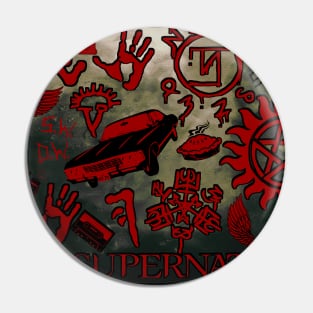 Supernatural Pattern Pin