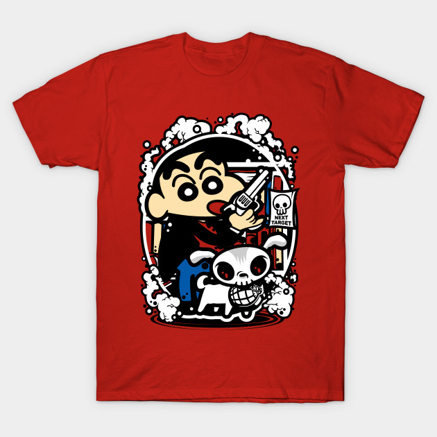 crayon shin chan t shirt teepublic crayon shin chan t shirt teepublic
