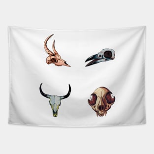 Animal Skulls Tapestry