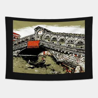 An iconic bridge. Tapestry