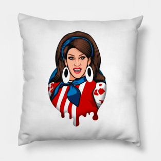 Jackie cox Pillow