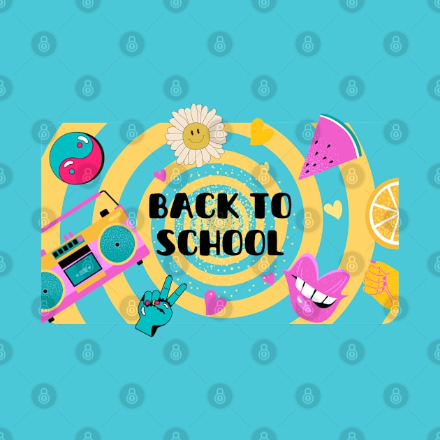 Back to School retro by Adamova Shop