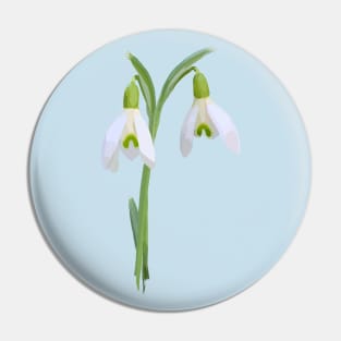 Snowdrops Pin