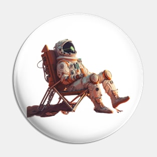 astronaut Pin