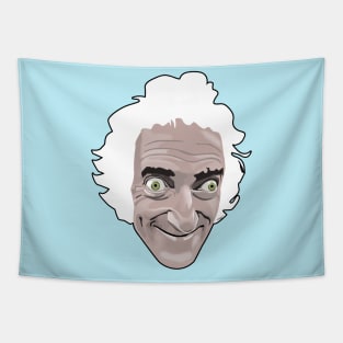 Marty with white hair Tapestry