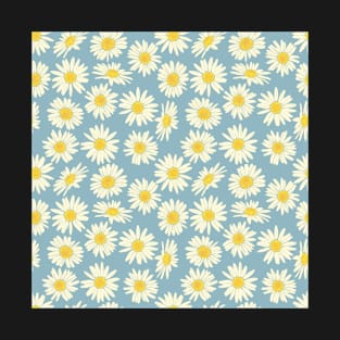 Sunflower Seamless Print Design T-Shirt