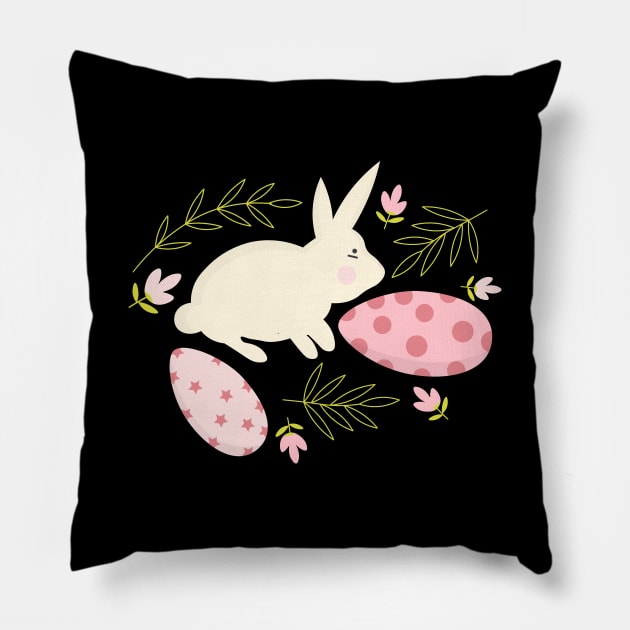 Happy Easter Pillow by novaya