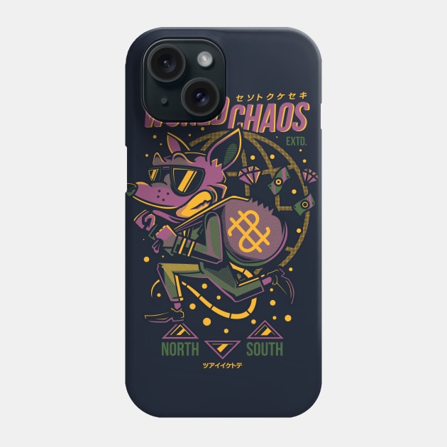 World Chaos Phone Case by badsyxn