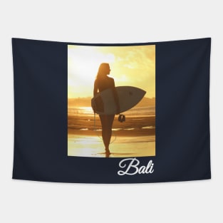 Bali Surfing Tapestry