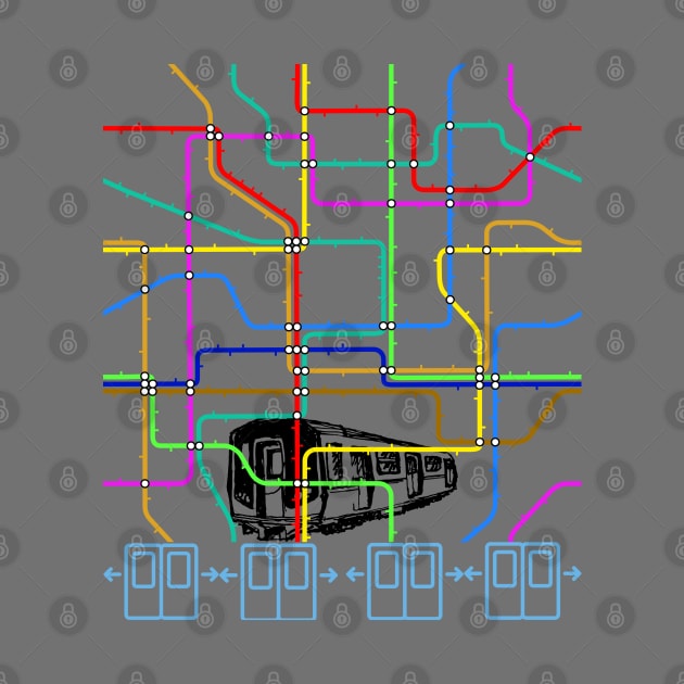 Colorful Subway Map by stadia-60-west