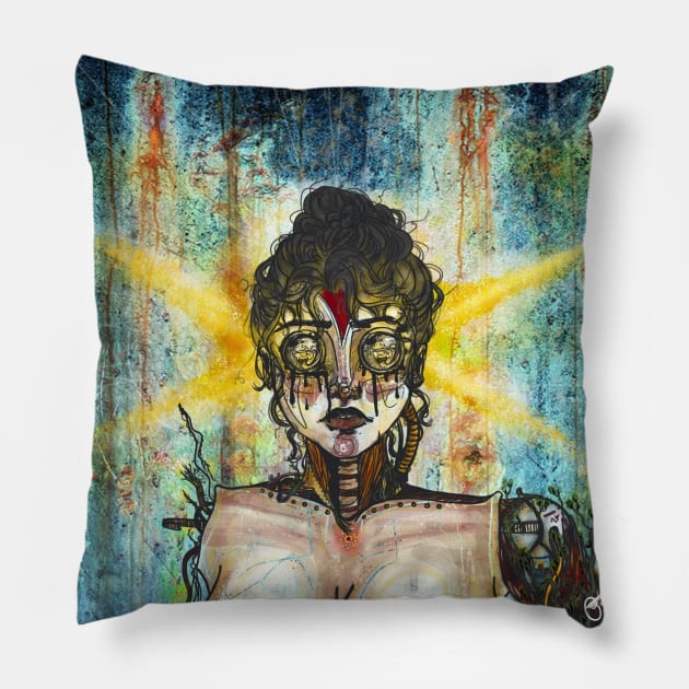 HEADLIGHTS Pillow by TeefGapes