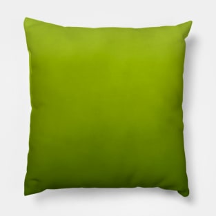 Fresh Green Ombre Abstract Watercolor Pillow