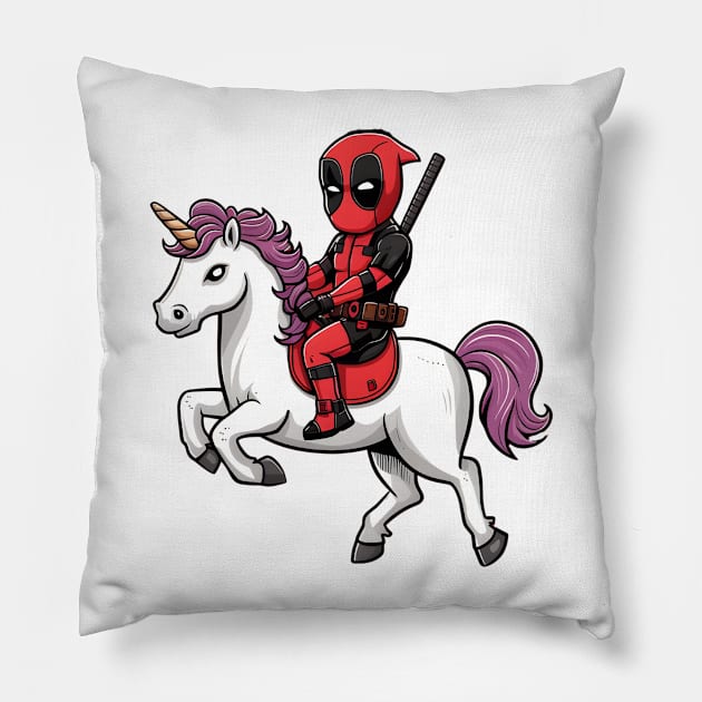 DEADPOOL Pillow by Noshiyn