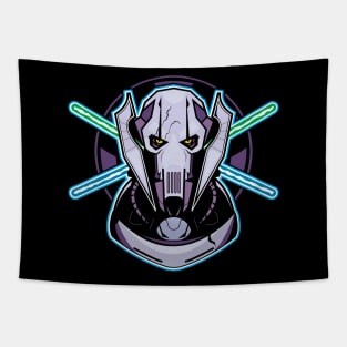 Space Alien Fighter Tapestry