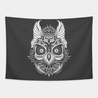 Dark Owl Tapestry