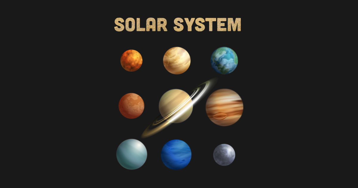 The Solar System Planets By Vladocar