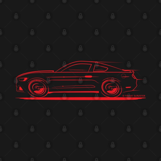 2015-2022 Mustang Fastback Red by PauHanaDesign