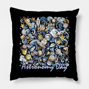 Astronomy Day Pillow