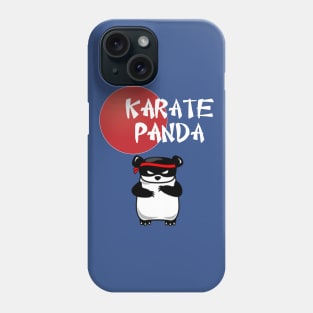 karate panda Phone Case