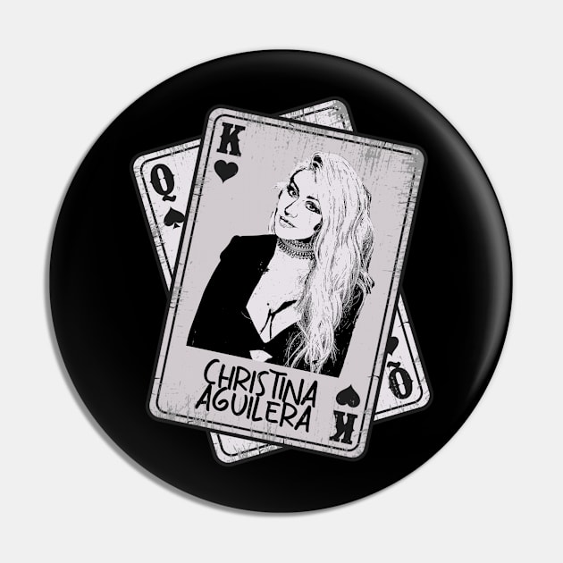 Retro Christina Aguilera Card Style Pin by Slepet Anis