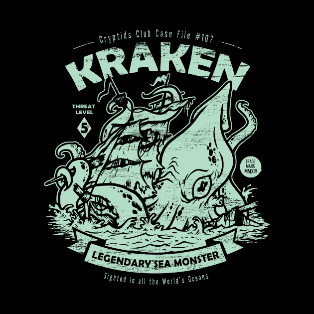 Kraken Cryptids Club by heartattackjack