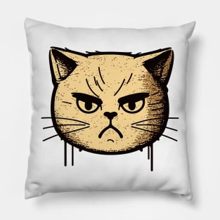 Graffiti Cat Pillow