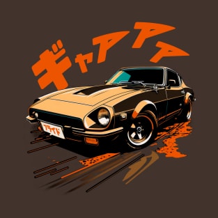 Japanese anime style vintage jdm racing design T-Shirt