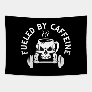 FUELED BY CAFFEINE Tapestry