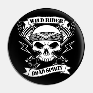 Wild Rider Road Spirit Pin