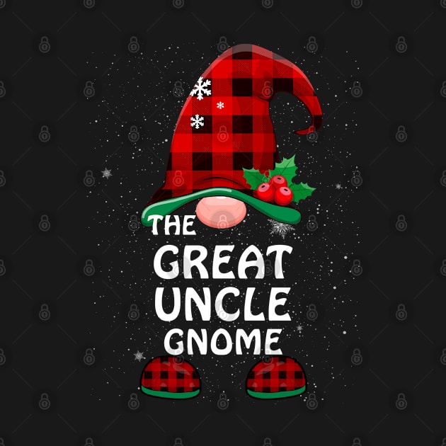 Great Uncle Gnome Buffalo Plaid Matching Family Christmas Funny Pajama by Davishasari