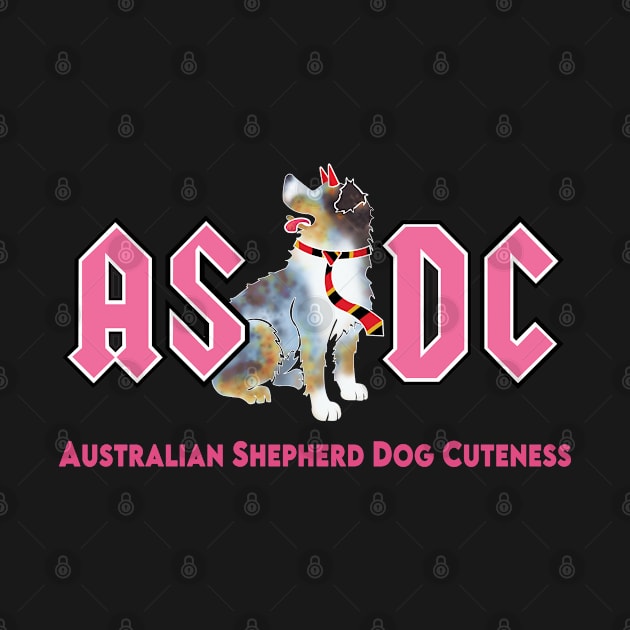 Australian Shepherd Dog Cuteness by Brash Ideas