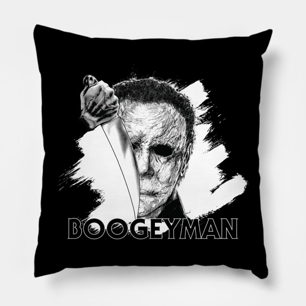 BOOGEYMAN Pillow by GlennTKD