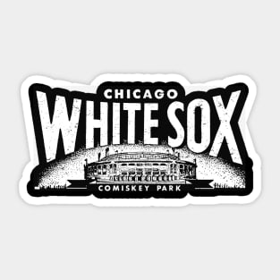 Chicago White Sox Retro Logo - Static Cling at Sticker Shoppe