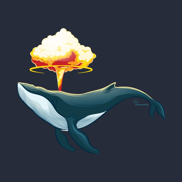 Nuclear Whale by kascreativity