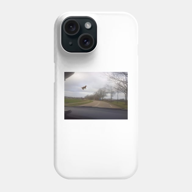 Mysterious Flying Cow - Flying Cow meme Phone Case by Y2KERA
