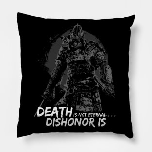 Japanese Quote Samurai Pillow