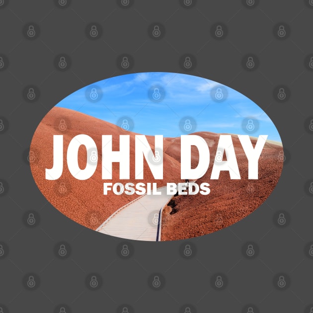 John Day Fossil Beds Stickers/Shirts by stermitkermit