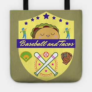 Baseball And Tacos - Love - Hobby Tote