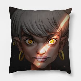 YELLOW EYES Pillow