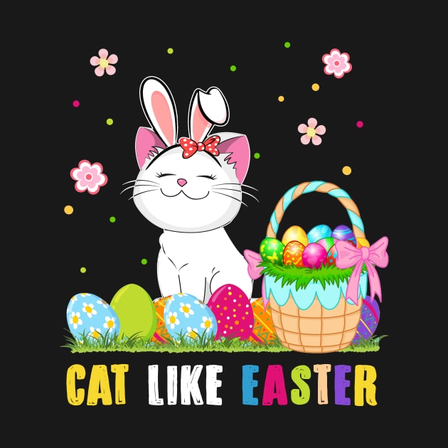 Cat Like Easter Funny by Manonee