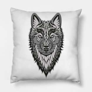 Wolf head Pillow